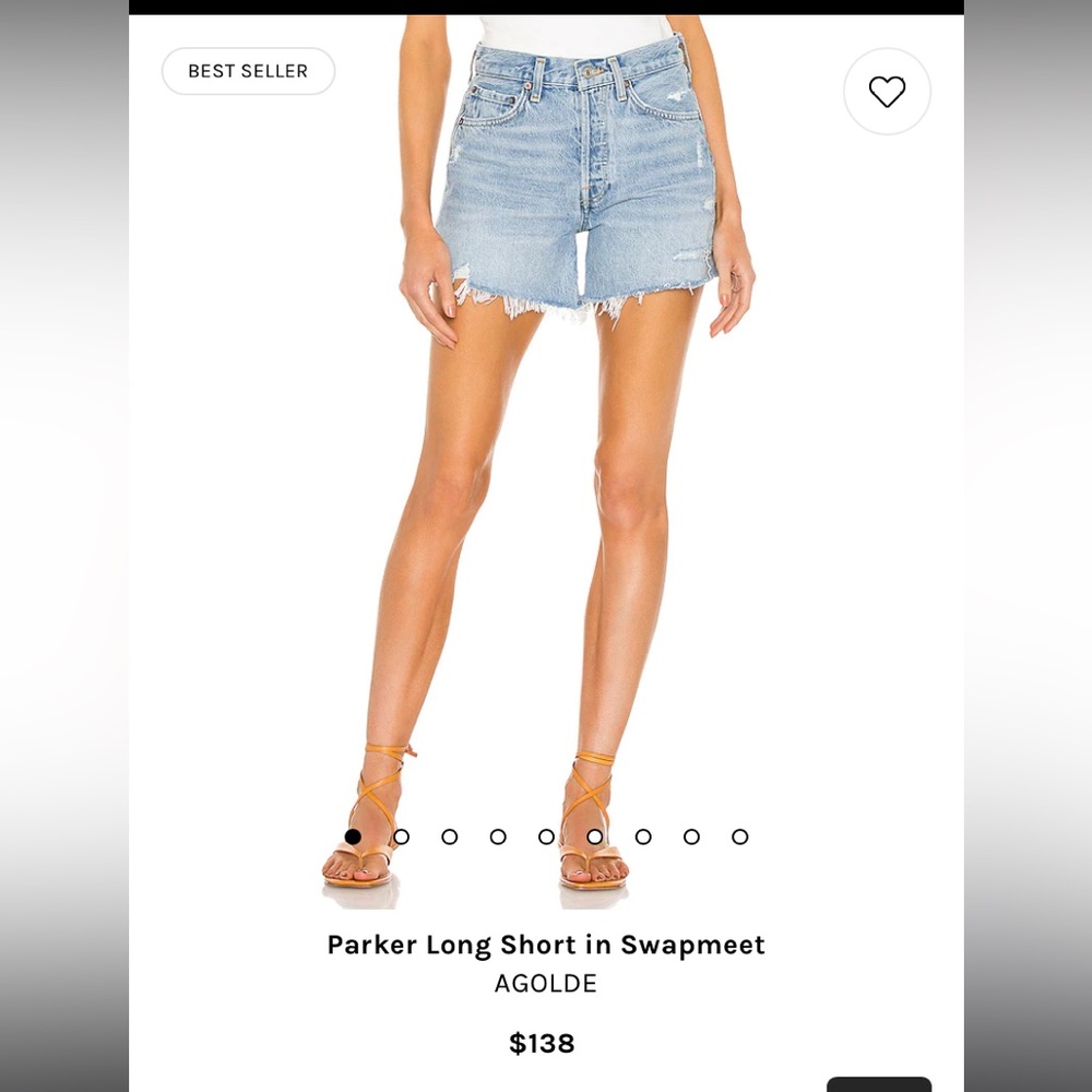 Agolde Parker Long short size 27 in Swapmeet